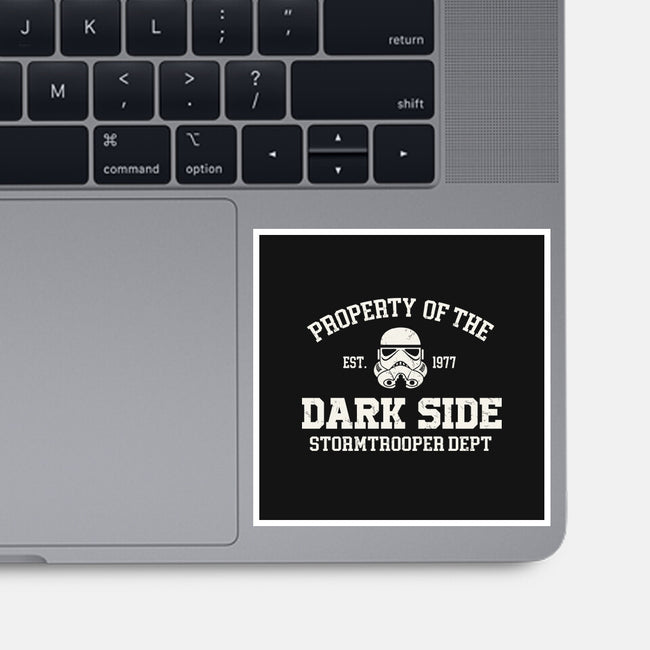 Property Of Dark Side-None-Glossy-Sticker-Melonseta