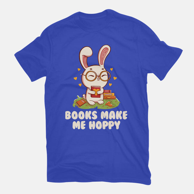 Books Make Me Hoppy-Mens-Heavyweight-Tee-tobefonseca