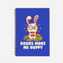 Books Make Me Hoppy-None-Dot Grid-Notebook-tobefonseca