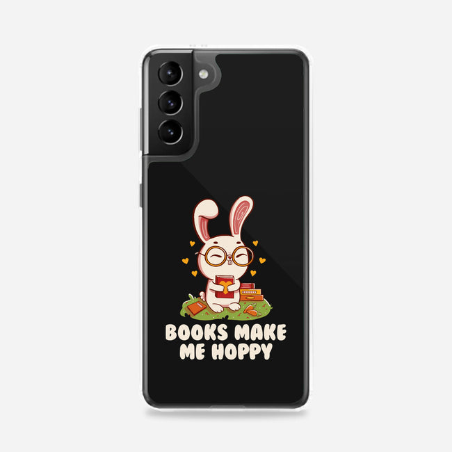 Books Make Me Hoppy-Samsung-Snap-Phone Case-tobefonseca
