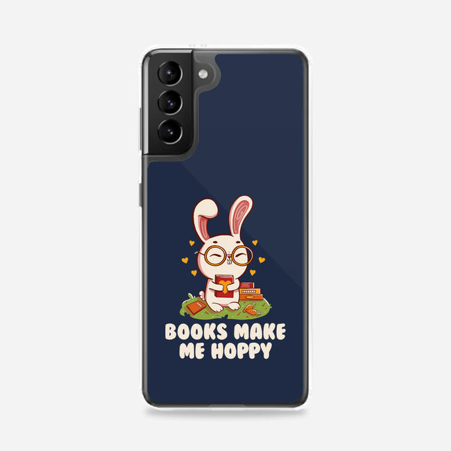 Books Make Me Hoppy-Samsung-Snap-Phone Case-tobefonseca