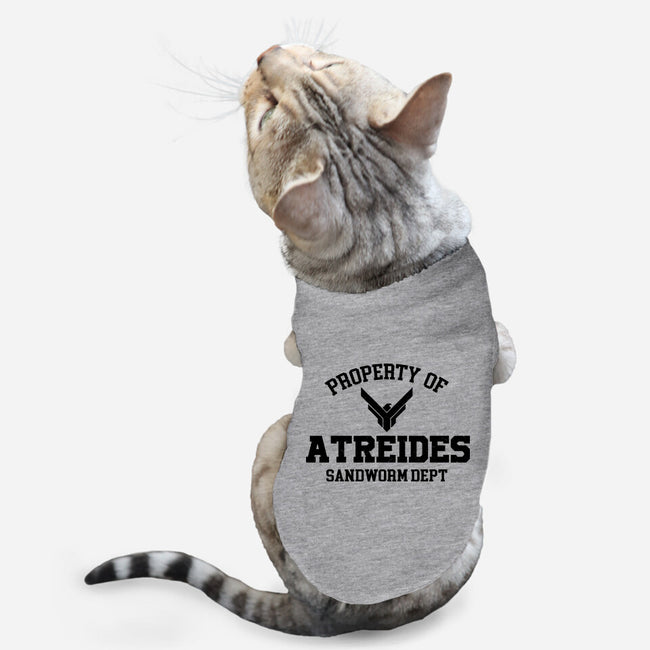Property Of Atreides-Cat-Basic-Pet Tank-Melonseta