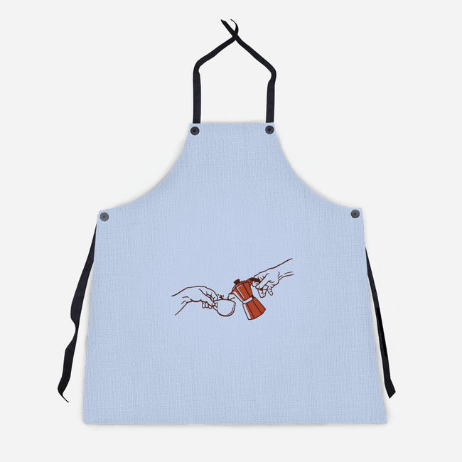 The Creation Of Coffee-Unisex-Kitchen-Apron-tobefonseca