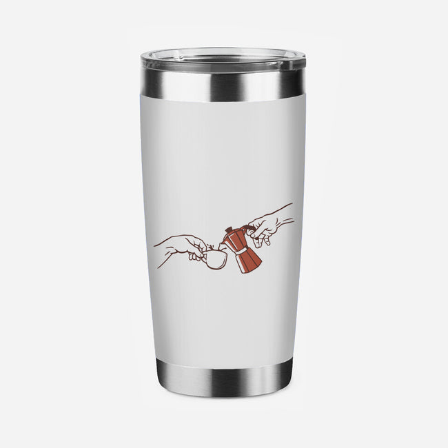 The Creation Of Coffee-None-Stainless Steel Tumbler-Drinkware-tobefonseca