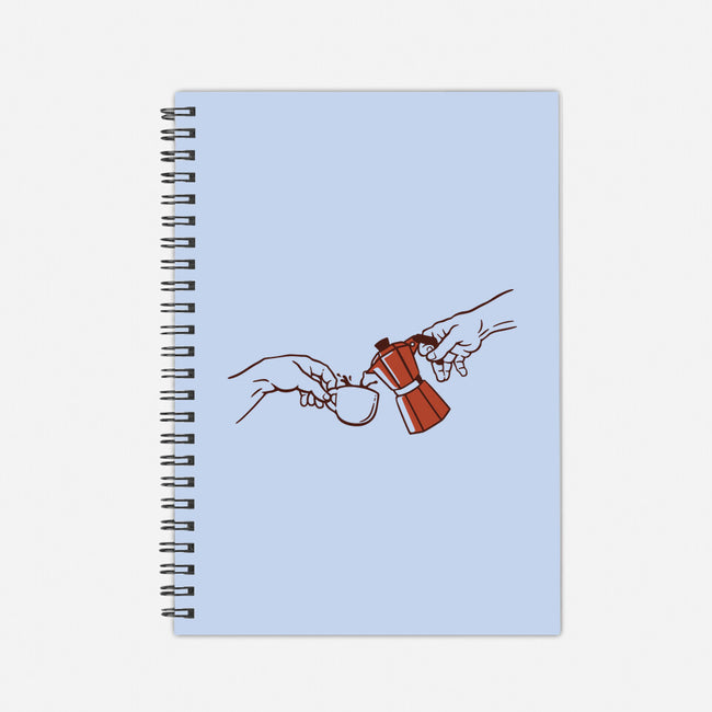The Creation Of Coffee-None-Dot Grid-Notebook-tobefonseca