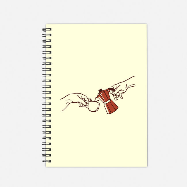 The Creation Of Coffee-None-Dot Grid-Notebook-tobefonseca