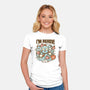 I'm Ready Coffee Octopus-Womens-Fitted-Tee-tobefonseca