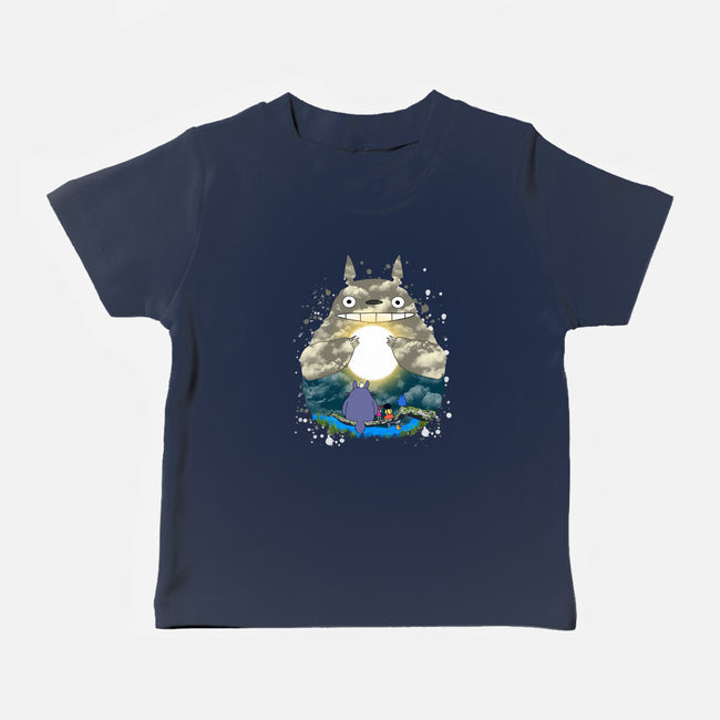 Totoro Moonlight-Baby-Basic-Tee-JamesQJO