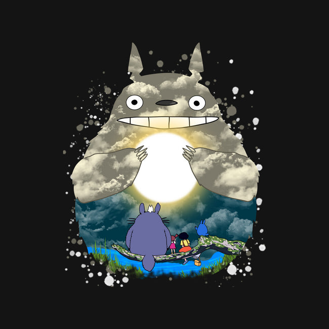 Totoro Moonlight-Unisex-Baseball-Tee-JamesQJO