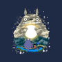 Totoro Moonlight-None-Removable Cover-Throw Pillow-JamesQJO
