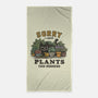 I Have Plants This Weekend-None-Beach-Towel-kg07