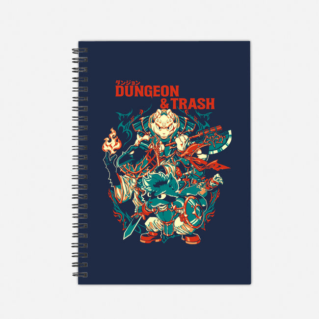 Dungeon And Trash-None-Dot Grid-Notebook-Estudio Horta