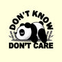 Don't Know Don't Care-None-Basic Tote-Bag-Vallina84