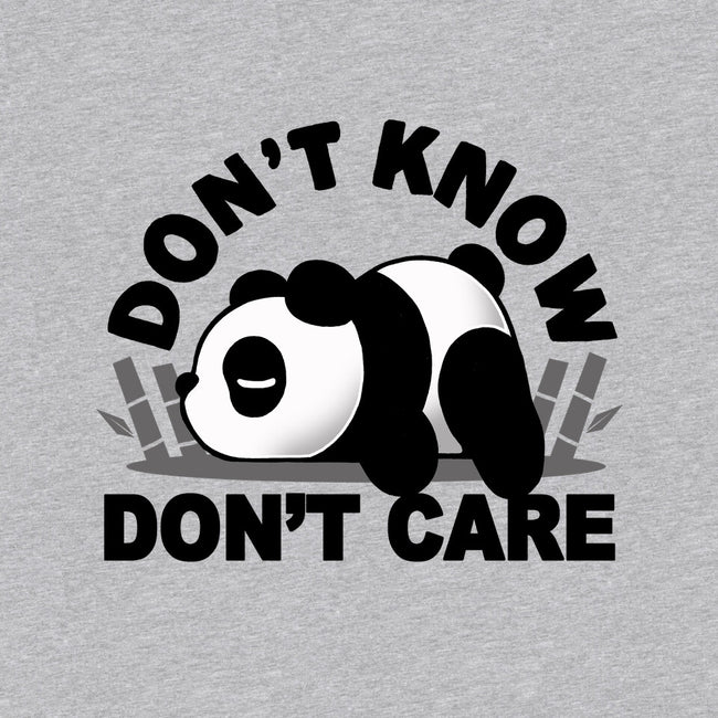 Don't Know Don't Care-Womens-Racerback-Tank-Vallina84