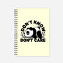 Don't Know Don't Care-None-Dot Grid-Notebook-Vallina84