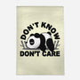 Don't Know Don't Care-None-Indoor-Rug-Vallina84
