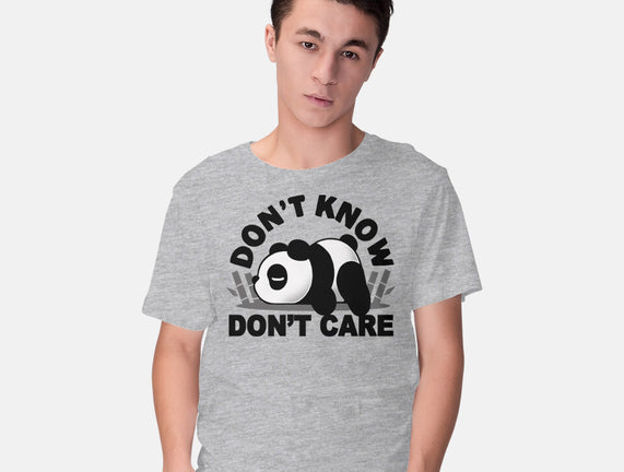 Don't Know Don't Care
