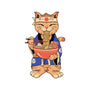 Ramen Meowster Standing-None-Stretched-Canvas-vp021