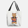 Ramen Meowster Standing-None-Basic Tote-Bag-vp021