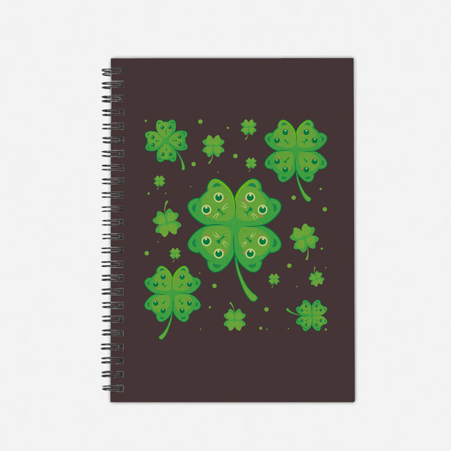 Lucky Kittens-None-Dot Grid-Notebook-erion_designs