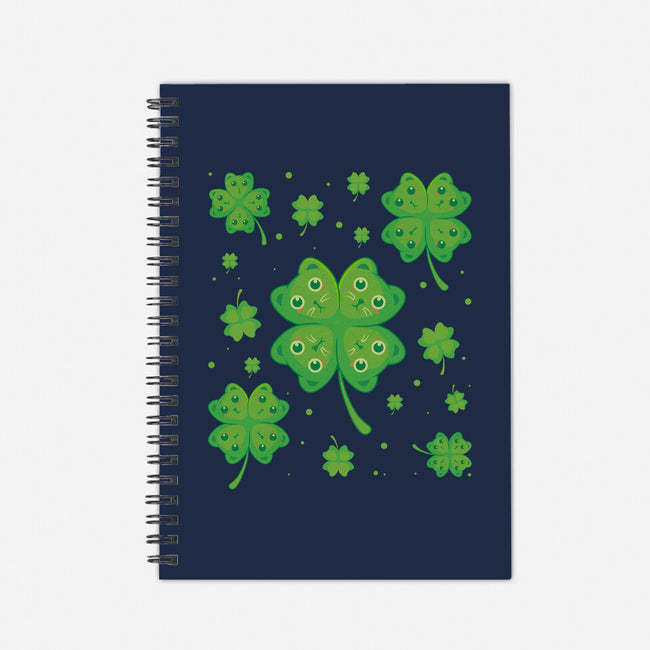 Lucky Kittens-None-Dot Grid-Notebook-erion_designs