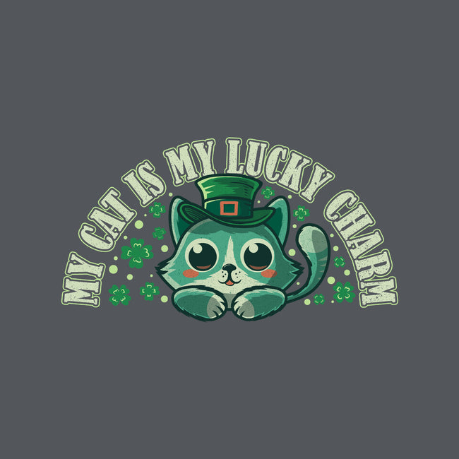 My Cat Is My Lucky Charm-Womens-Fitted-Tee-erion_designs