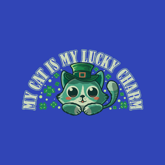 My Cat Is My Lucky Charm-Youth-Basic-Tee-erion_designs