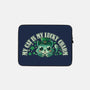 My Cat Is My Lucky Charm-None-Zippered-Laptop Sleeve-erion_designs