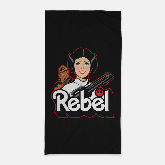 Rebel Barbie-None-Beach-Towel-arace