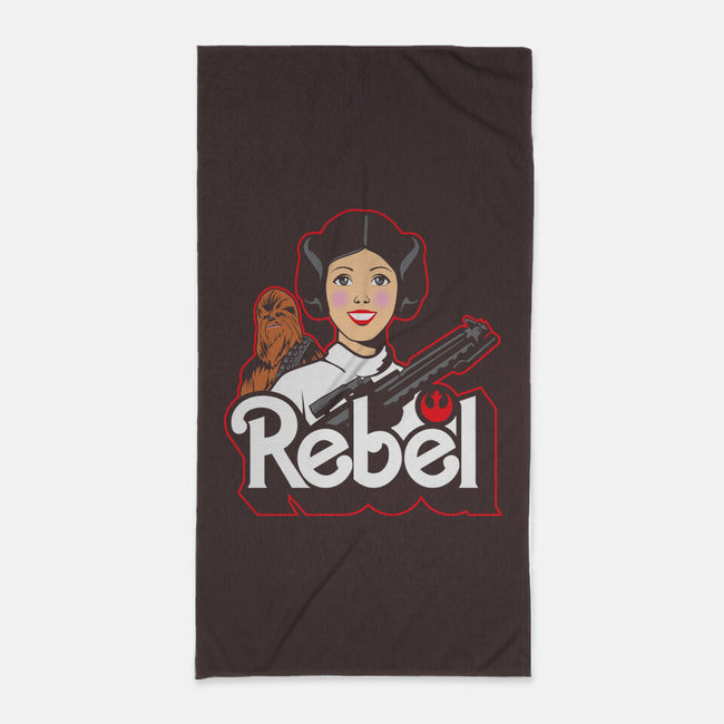 Rebel Barbie-None-Beach-Towel-arace