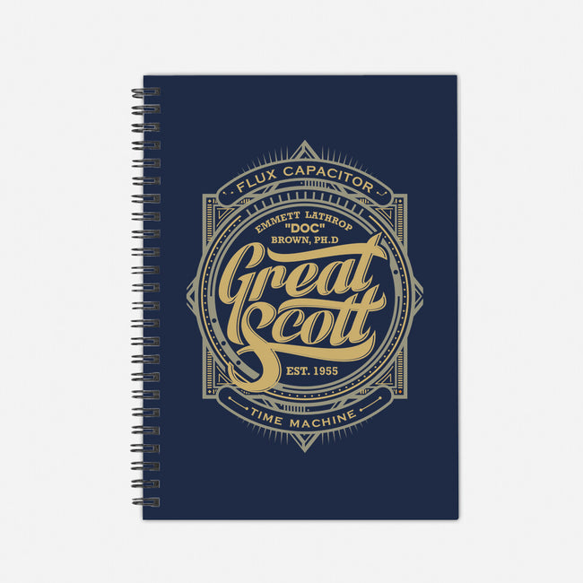 GREAT SCOTT-None-Dot Grid-Notebook-arace