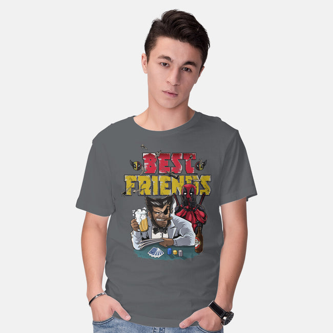 Long-Awaited Meeting-Mens-Basic-Tee-Diego Oliver