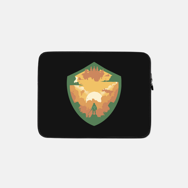 Hylian Shield-None-Zippered-Laptop Sleeve-RamenBoy