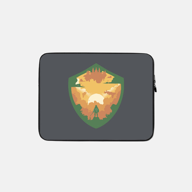 Hylian Shield-None-Zippered-Laptop Sleeve-RamenBoy