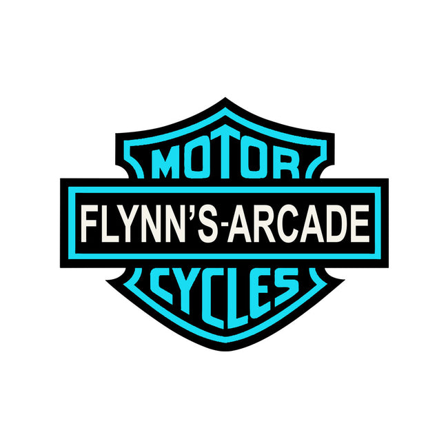 Flynns Arcade-None-Glossy-Sticker-Melonseta