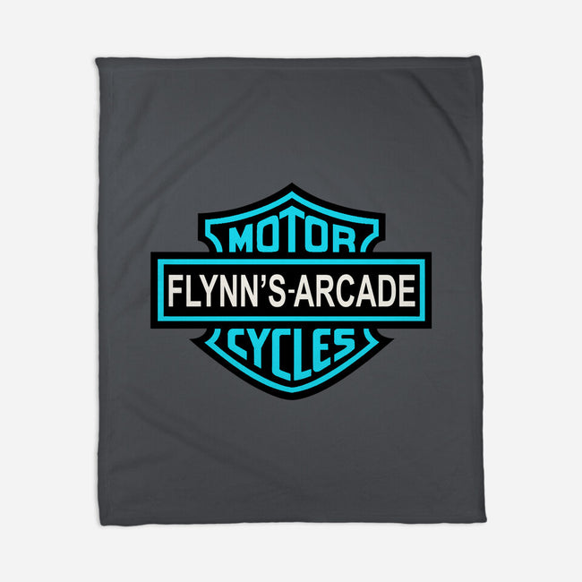 Flynns Arcade-None-Fleece-Blanket-Melonseta