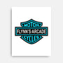 Flynns Arcade-None-Stretched-Canvas-Melonseta