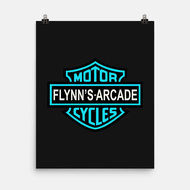 Flynns Arcade-None-Matte-Poster-Melonseta