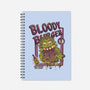 Burger Monster-None-Dot Grid-Notebook-MeanMonkey