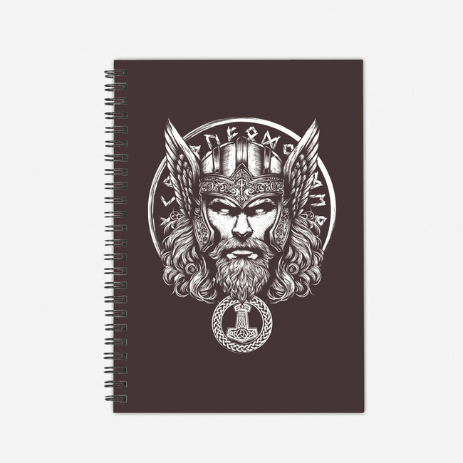 God Of Lightning And Thunder-None-Dot Grid-Notebook-DrMonekers