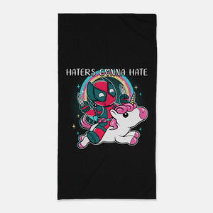 Haters Gonna Hate-None-Beach-Towel-naomori