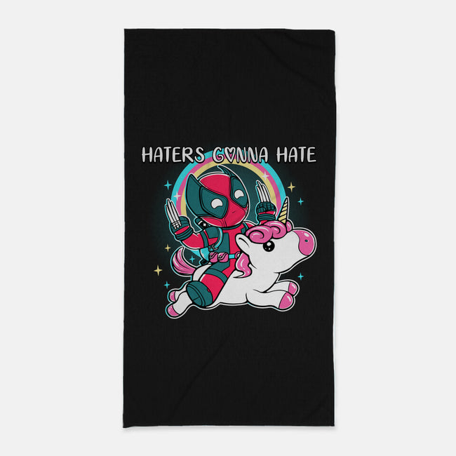 Haters Gonna Hate-None-Beach-Towel-naomori