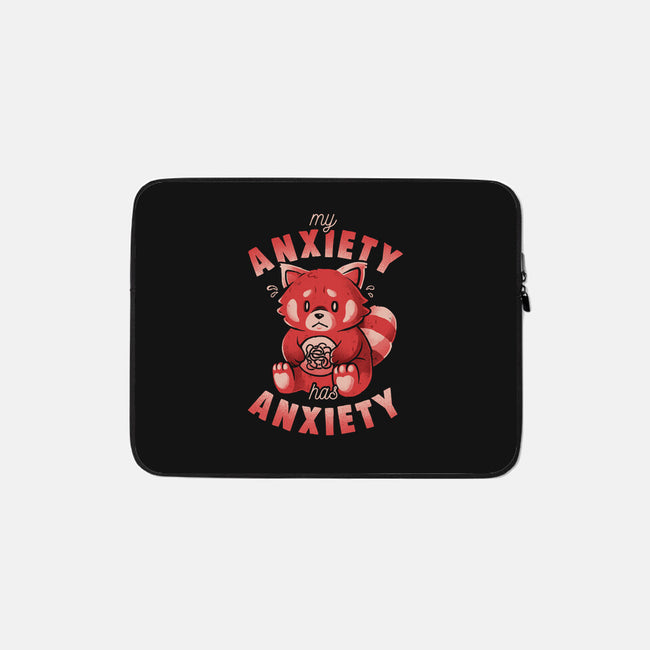 My Anxiety Has Anxiety-None-Zippered-Laptop Sleeve-eduely