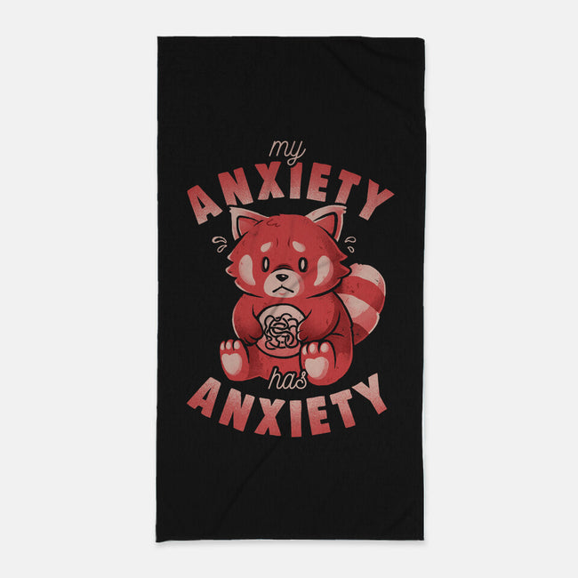My Anxiety Has Anxiety-None-Beach-Towel-eduely