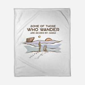 Some Are Seized By Jawas-None-Fleece-Blanket-kg07