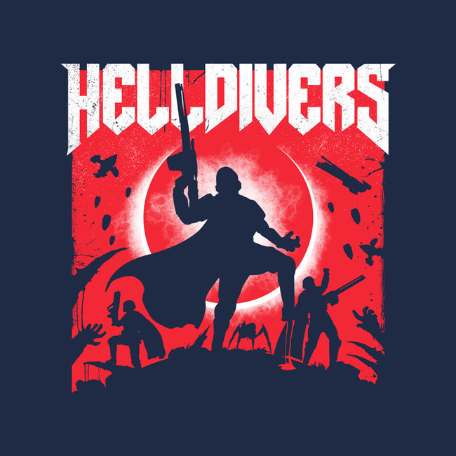 Helldivers Doom-Unisex-Kitchen-Apron-rocketman_art