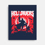 Helldivers Doom-None-Stretched-Canvas-rocketman_art