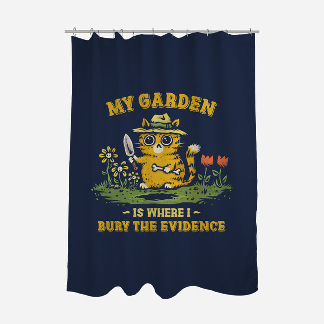 Bury The Evidence-None-Polyester-Shower Curtain-kg07