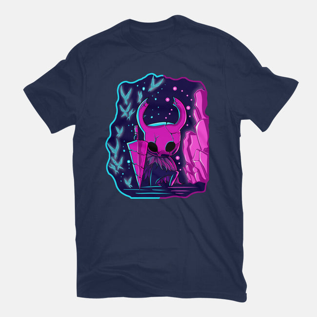 The Hollow Neon Knight-Mens-Basic-Tee-nickzzarto