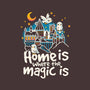 Home Is Where The Magic Is-None-Beach-Towel-NemiMakeit